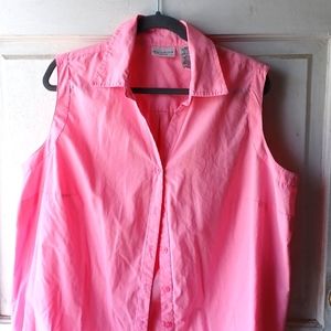 White Stag Pink Sleeveless Top size 22W, 24W